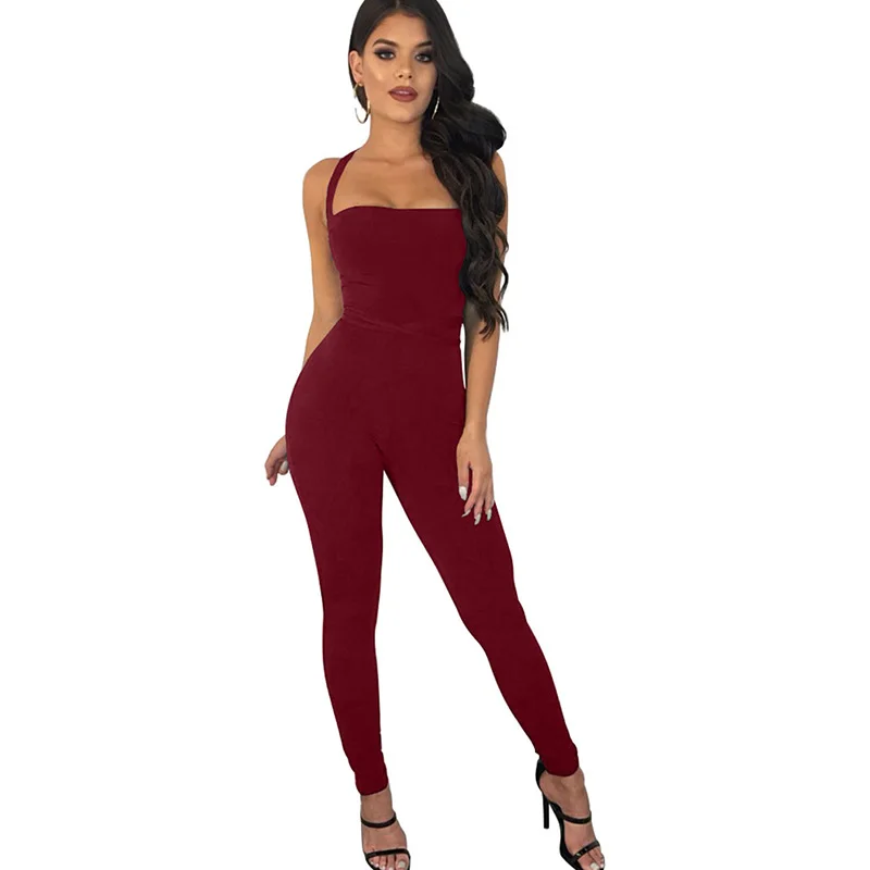 2019 مثير ضمادة عارية الذراعين الدانتيل يصل السروال القصير الجوارب الإناث حللا النساء وزرة Playsuit عارضة الأسود قطعة واحدة ارتداءها