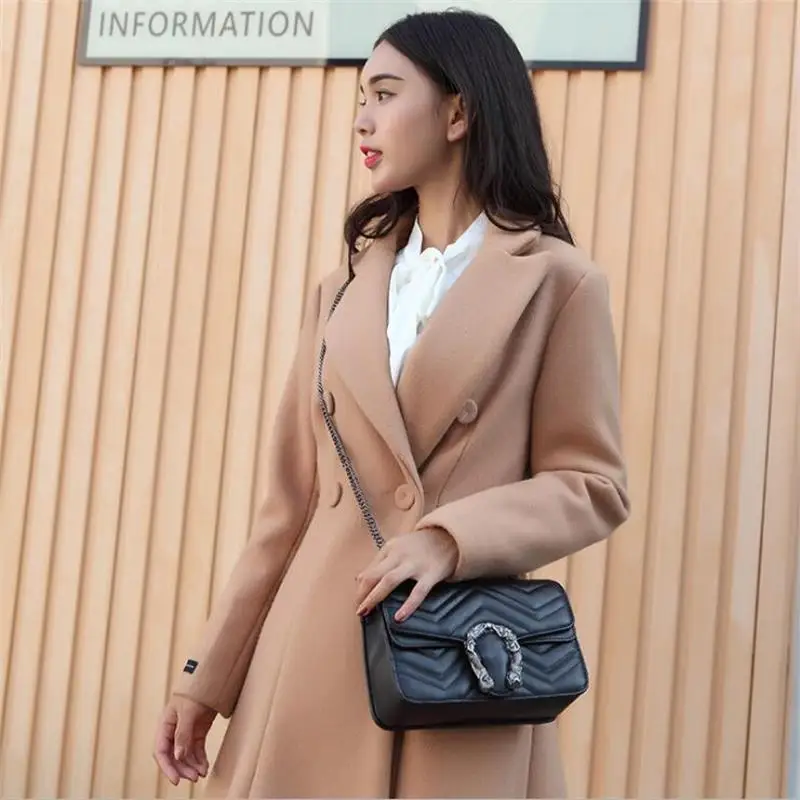 

Casual Style Leather Handbag For Women Famous Brand Luxury Designer Women Messenger Bag Girl Chain Shoulder Bags Bolsa Feminina