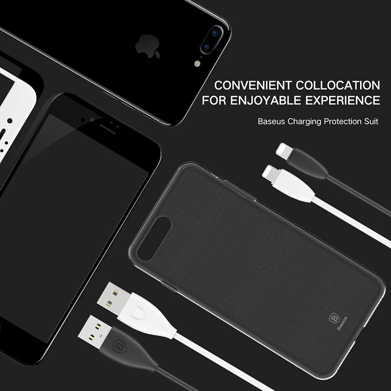 Baseus GIFT PET Soft Glass Film and Small pretty waist Cable and Simple Series High Transparent