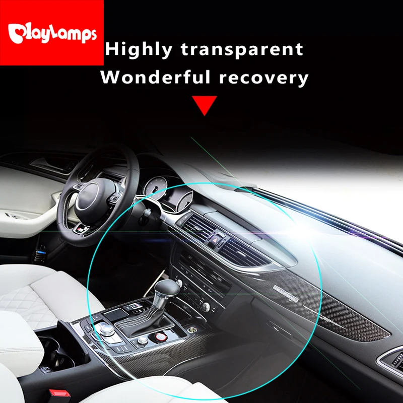 Автомобильные наклейки из ТПУ для Audi отделка панели переключения передач