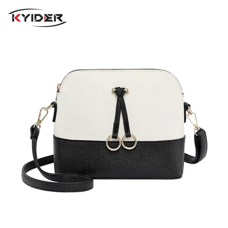 

Patchwork Crossbody Bags for Women 2019 Fashion Shoulder Bag Shell Women Messenger Bags Luxury Leather Handbag Designer