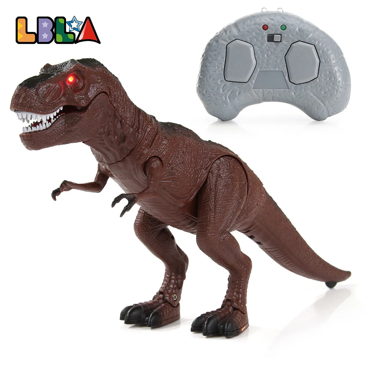 

Infrared Remote Control Walking Dinosaur Toy for Kid Model Eyes Light Up Sound Action Figure Electric Toy RC Pet Festival Gift