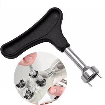 

High Quality Golf Shoes Handheld Spikes Wrench Nylon Steel Handle Ripper Remove Replacement Tools for Golf Training Aids