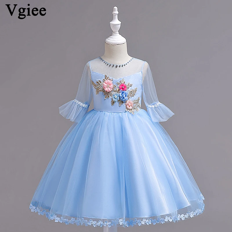 

Vgiee 2019 Kids Dresses For Girls Princess Christmas Dress Cute Sleeveless Dress For Girls 10 To 12 Years Cute Clothes CC037