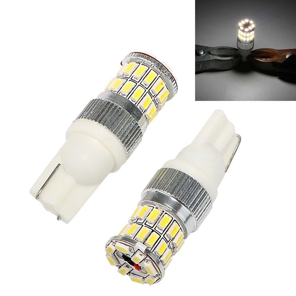 

ITimo Turn Signal Light LED Car Light Source Car Clearance Light DC 12V Car-Styling License Plate Light 2Pcs/Set T10 3014 36smd