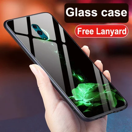 A2 Для OPPO Reno Чехлы для телефона звездная звезда закаленное стекло Жесткий чехол для OPPO Reno CPH1921 защитные чехлы оболочка Reno coque - Цвет: A2