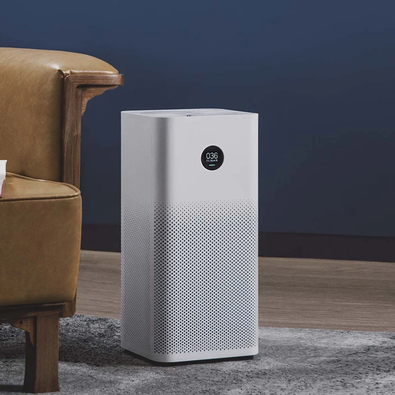  Upgrade Xiaomi Air Purifier 2S Smart OLED Display Smartphone Mi Home APP Control Smoke Dust Peculia