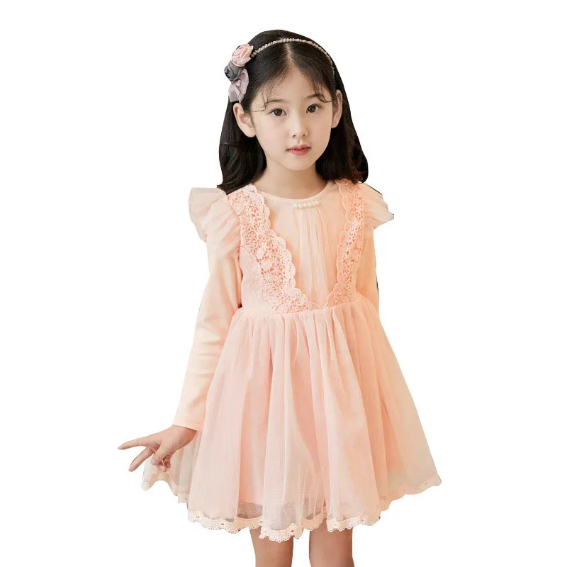 

Tutu Dresses Kid Girls Lace Princess New Year Costume Flowers Girl Wedding Birthday Party Dress Children's Teenager Prom Designs