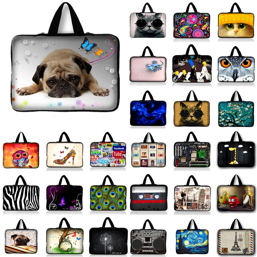 

10.1 12 15.4 15.6 13 13.3 14 17.3 Laptop Notebook Computer PC Handle Sleeve Case Bag Cover Pouch For Samsung Sony Lenovo Asus