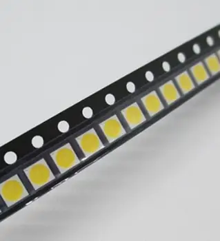 

500pcs/lot 3030 SMD LED Beads 1W 6V Cold White 150mA For TV Backlight
