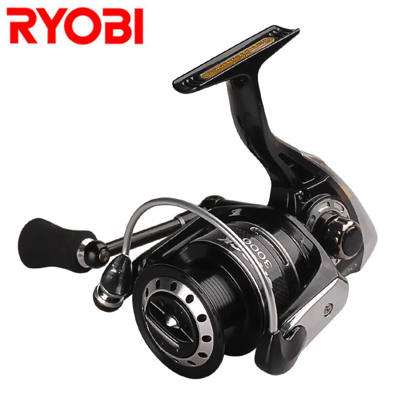 RYOBI шок 1000 2000 3000 4000 Спиннинг рыболовная Катушка 7+ 1 BB 5,0: 1/5. 1:1 спиннинг колесо Рыболовная катушка карпа мулинете De