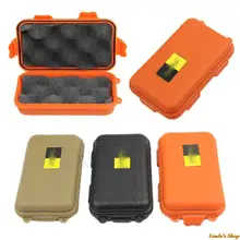 Caja impermeable EDC, caja de almacenamiento para kayak, para exteriores, Campamento, pesca, maletero, contenedor hermético, estuche hermético para viaje, kit de supervivencia bushcraft