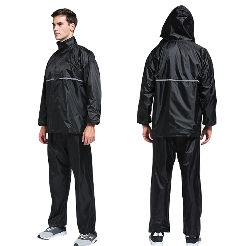 Yuding Impermeable Raincoat Reflective Rainwear Rain Pants Motorcycle