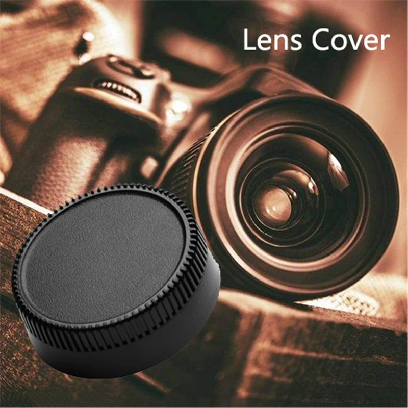 

Free shipping 1set Camera Lens Back Cover Cap For Nikon d90 d5100 d5200 d7000 d60 d40 Nikon Camera Lens Cap For Dropshipping