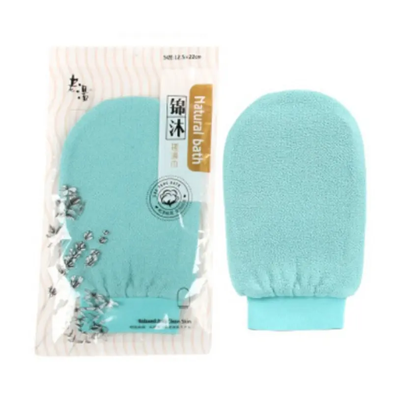 1 шт. волшебные перчатки Полотенца Exfoliating скраб приготовления для душа из