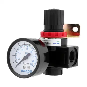 

1 Pcs Pressure Regulator BR3000 G3/8'' Air Control Compressor Pressure Regulating Regulator Valve With Gauge