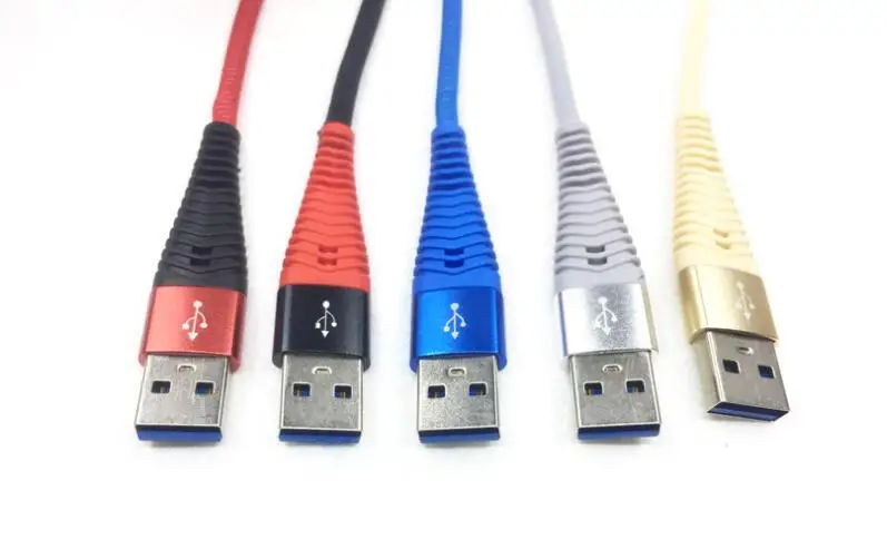 Высокопрочный кабель Micro USB C Type 2A 1 м зарядное устройство синхронизация данных