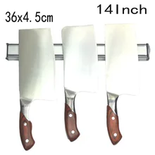 36×4 cm Hohe Qualität Kraftvoll Magnet-messerhalter aluminiumlegierung Block Magnet Messerhalter Für Edelstahl Messer