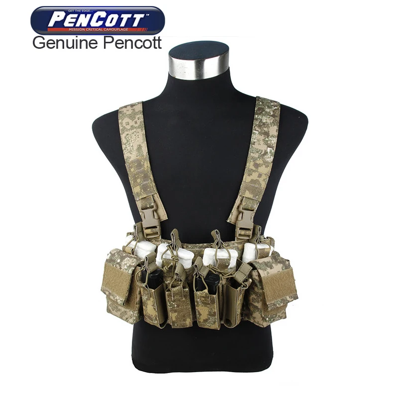 2017 Badlands D3 CRX 556 Light Tactical Chest Rig Genuine Pencott Chest
