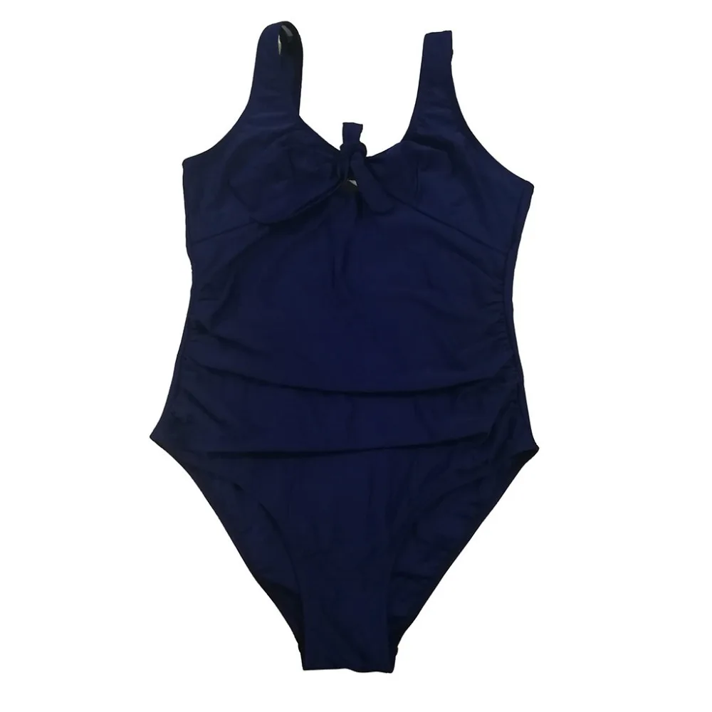 Беременность купальник Для женщин платье без рукавов, сплошной купальник на завязках бикини с лямкой через шею летняя одежда для плавания купальники костюмы S-3XL