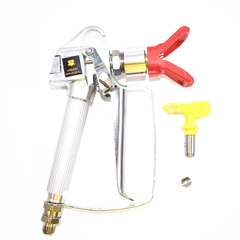 

High Pressure Airless Paint Spray Gun +517 Spray Tip + Nozzle Guard for Wagner Titan Pump Sprayer Spraying Machine