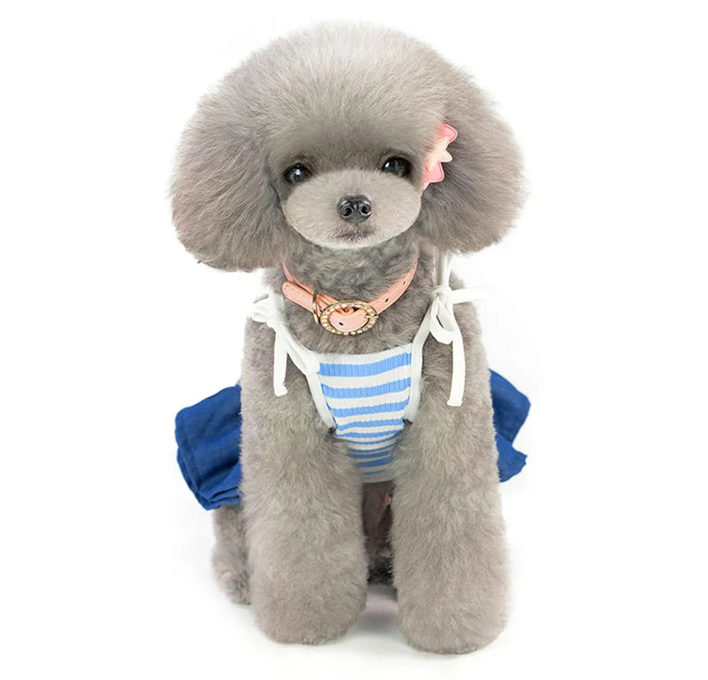 blue dog skirt
