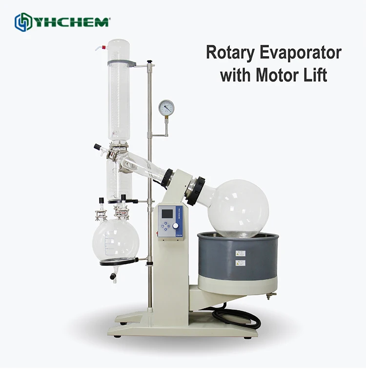 YHChem 10L RE10V2 ЖК дисплей высококачественный роторный испарителя