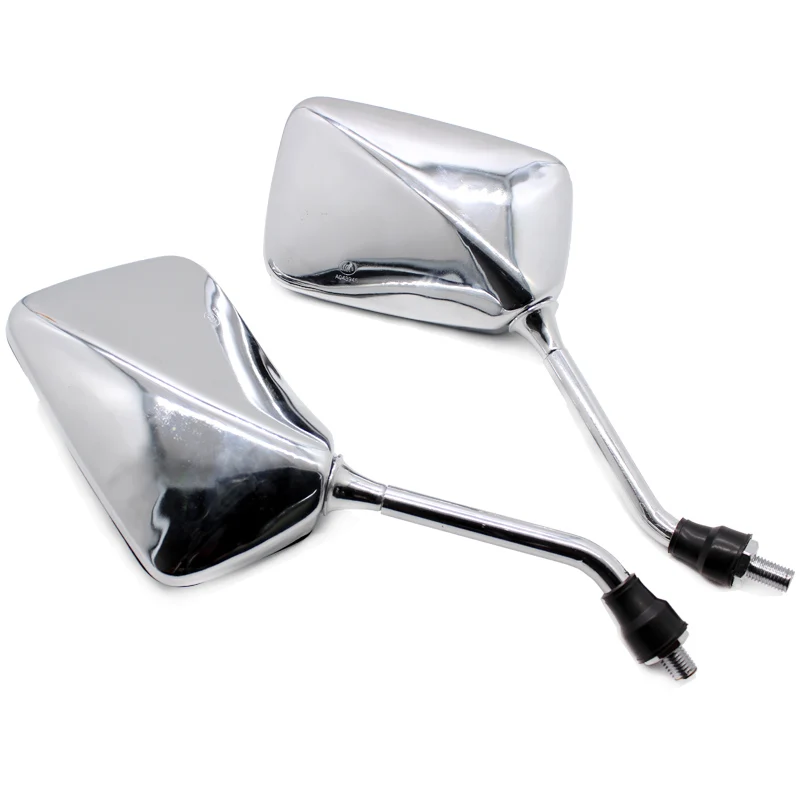 Roaopp 10MM Motorcycle Rear Side View Rearview Mirror For Honda CB400 CB750 CB1000 CB1300 CB-1 VTEC VT250 ZRX400 VYR
