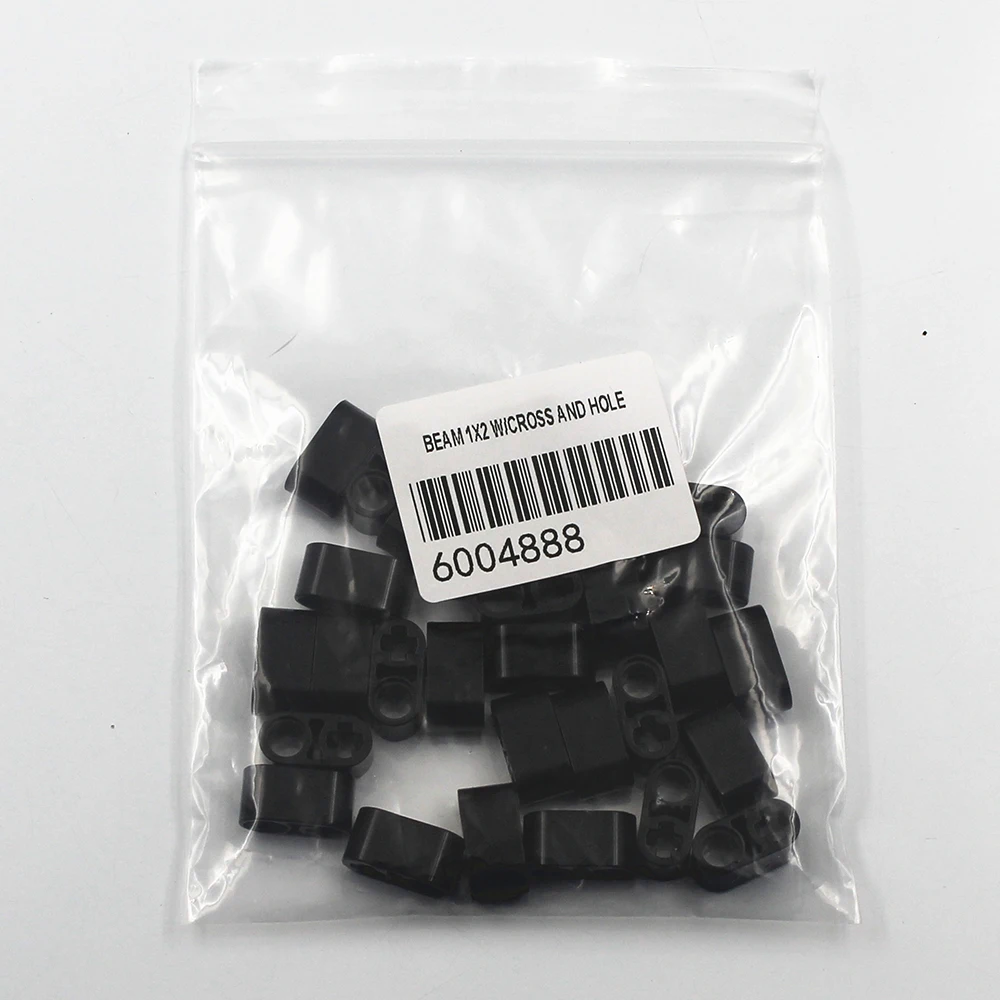 Self Locking Bricks MOC Building Blocks 30PCS BEAM 1X2 W/CROSS & HOLE