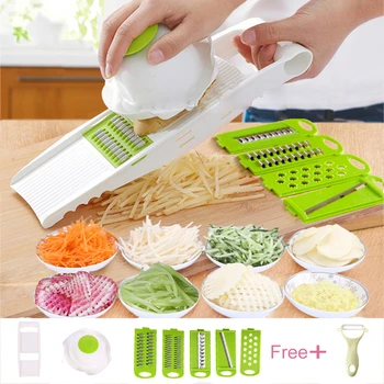 

Vegetable Slicer Grater Mandoline Peeler Cutter Multi-function Carrot Fruit garlic grater Tools Kitchen Accessories Cooking
