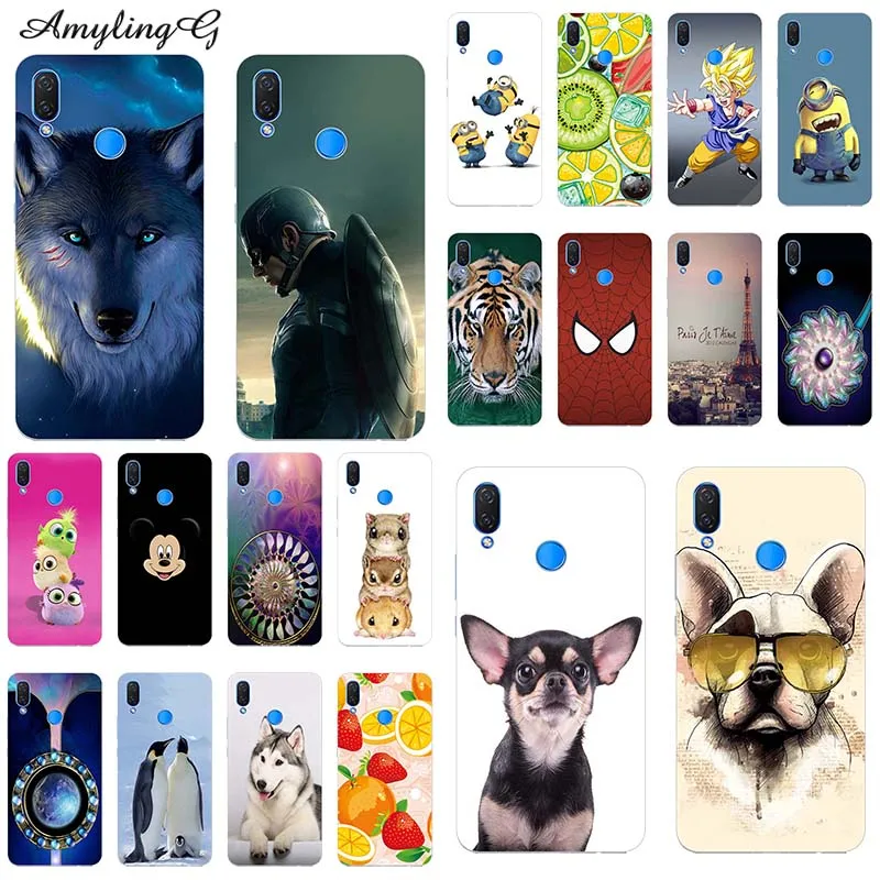 

Fashion Soft TPU Silicon Case For Tecno Camon 11 Pro Camon11 6.2" Case Print Back Cover Cartoon Rose Patterned Shell Fundas Para