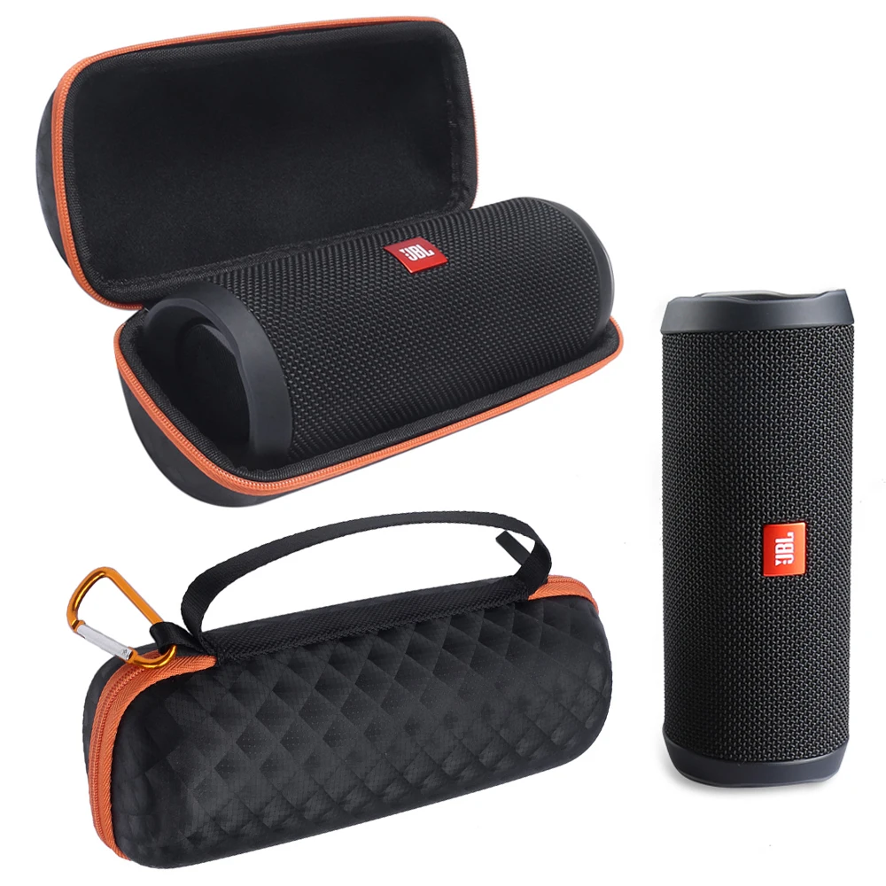 EVA caja de viaje portátil para JBL Flip 4 cremallera manga protectora funda dura para jbl flip 4 flip4 altavoces portátiles caso|Accesorios de altavoces| - AliExpress