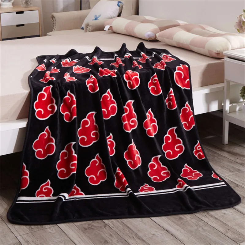 Waliicorners Anime Hokage Akatsuki Soft Warm Blanket Coral Fleece Throw Home Plush Bedroom Sheet 8 AL043 2