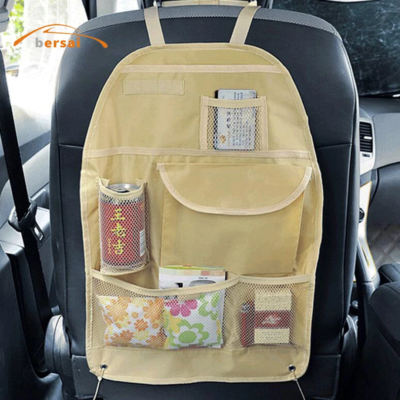 

BERSAI oxford Car Seat Back BAG Storage Bag Affordable Useful Items placed Space utilization Net bag