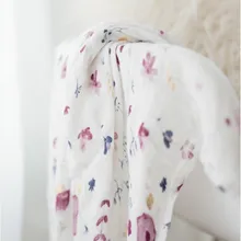 Фиолетовый 70% bamboo30% хлопок детские муслиновые пеленальные одеяла подгузники для новорожденных одеяла марлевые детские пеленки спальный мешок Пеленальное полотенце