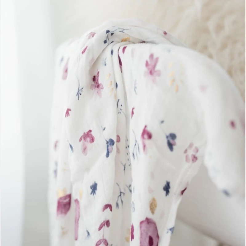 purple muslin swaddle blankets