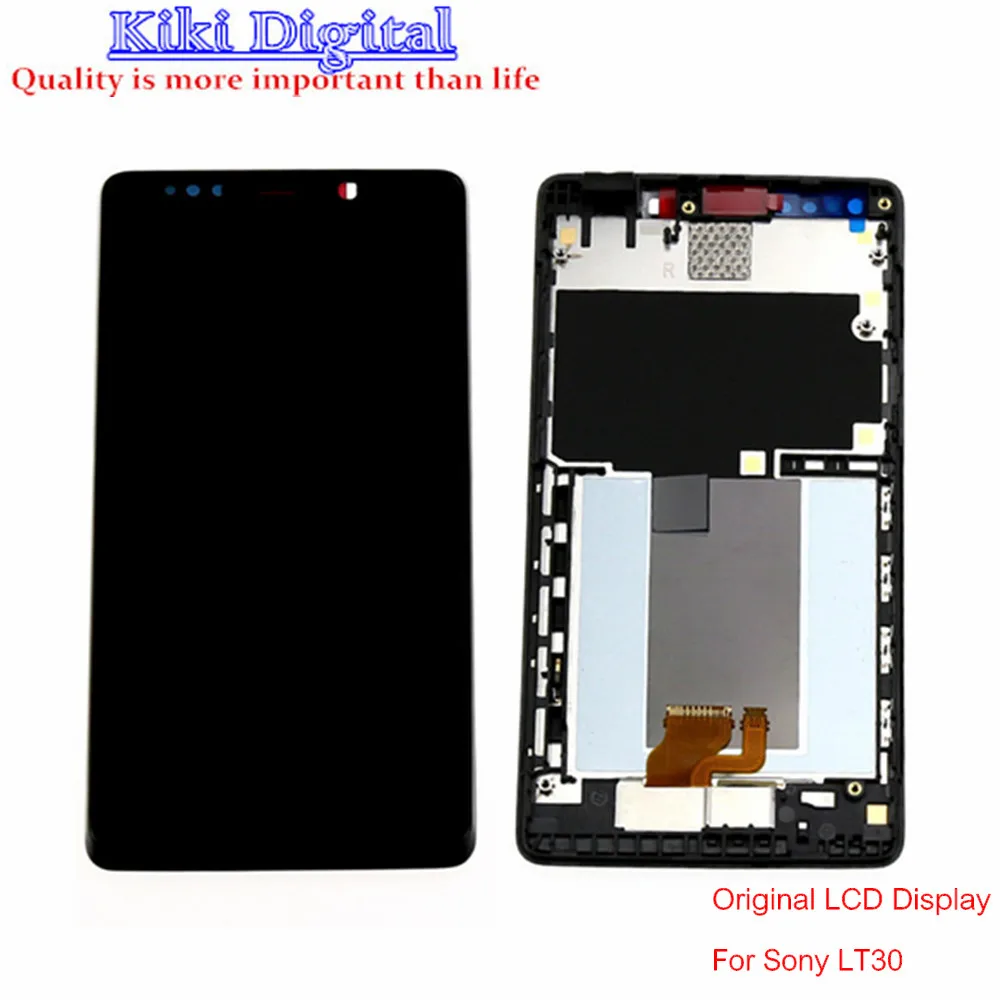 

Original For Sony Ericsson Xperia T LT30 LT30i LT30P LCD Screen Touch Screen Digitizer with Frame Assembly Free Shipping