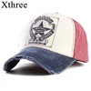 Xthree-gorra de béisbol retro Para hombre y mujer, gorro ajustado con Cierre trasero, informal, estilo hip hop, barata ► Foto 1/6