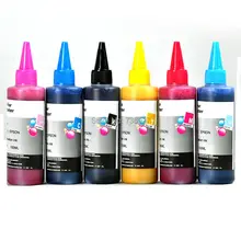 6X100 мл Заправка чернилами для hp 177 hp 177, подходит для Photosmart C5183 C5185 D7145 D7155 D7160 D7163 D7345 струйный принтер