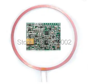 134.2KHz fine copper wire coil antenna reader module for EM4305 chip makeing Ear tag RFID tag