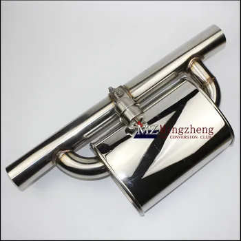

car accessories Stainless Steel Exhaust CutOut Valve With Electronic Remote Control Switch Muffler Exhaust System