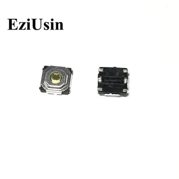 

EziUsin 100pcs 5*5*1.5 Copper SMD U LCD Monitor Keyboard Touch Button Micro Switch Interrupteur Tablette PCB