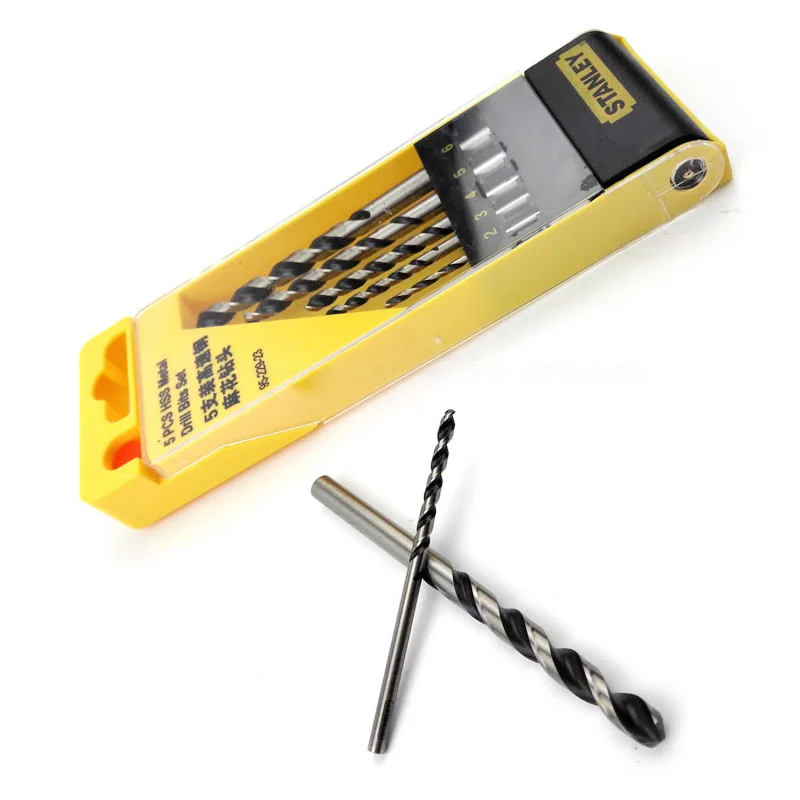95-229-23 high speed steel twist drill 5pcs des