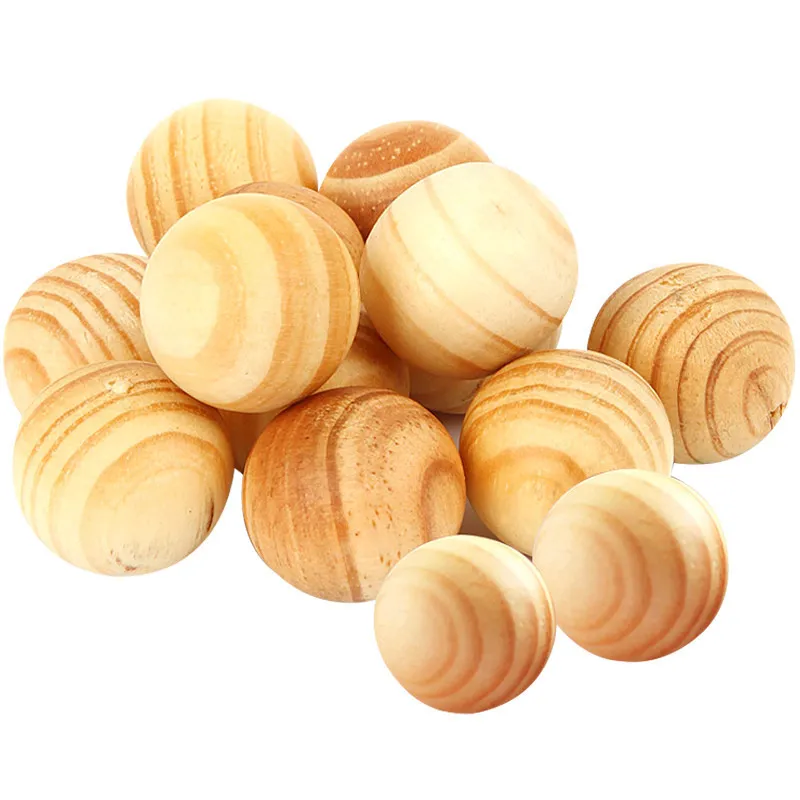 

50PCS Natural Camphor Wood Moth Balls Camphor Tree Ball Cedar Wood Mothballs Durable Anti Bug Repellent Wardrobe Clothes Drawer
