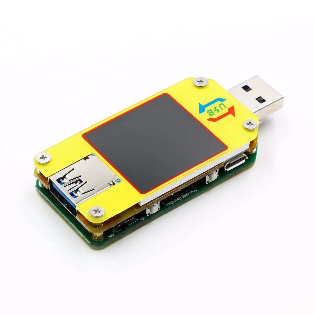 UM34 UM34C for APP USB 3.0 Type-C DC Voltmeter ammeter voltage current meter battery charge measure cable resistance Tester