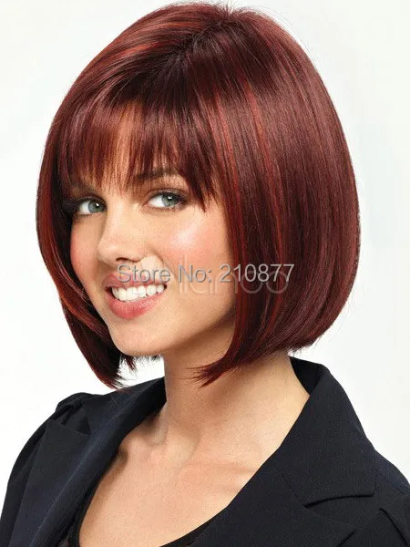 Frauen haare rote kurze Rote Haare