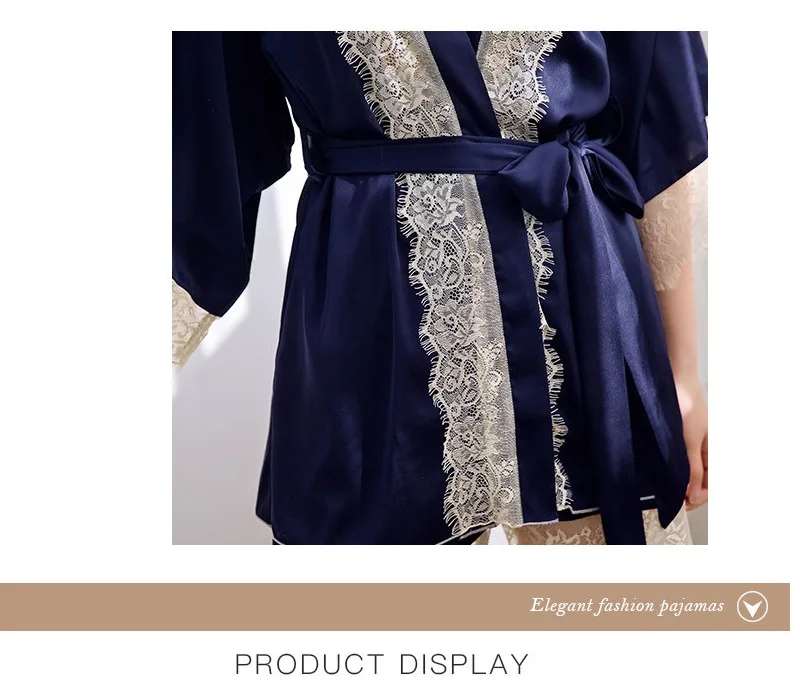 silk-like pajamas sets (2)