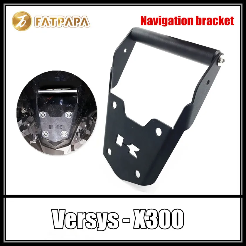 

Free Shpping versys 300X Navigation frame Motorcycle Accessories Modified Navigation Bracket Fit for KAWASAKI VERSYS X300 X-300