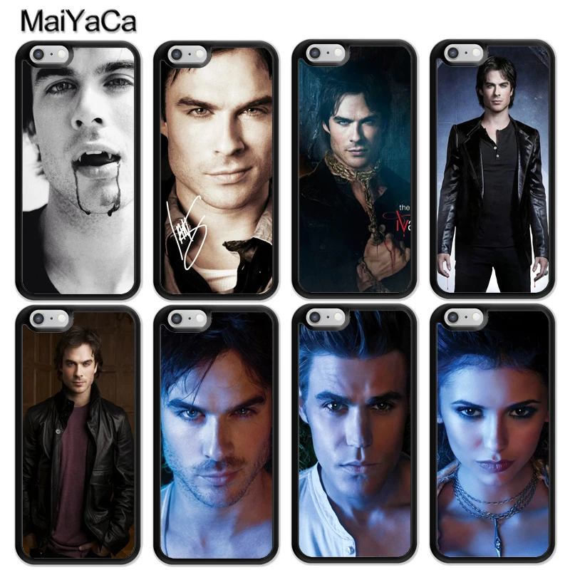 Чехол для телефона Ian Somerhalder с дневниками вампира iPhone 13 12 Pro Max mini 11 XS X XR 6S 7 8 Plus SE 2020 |