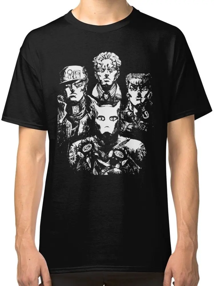 

Jojo's Bizarre x Queen Bohemian Rhapsody Men's Clothing T-Shirts Tees Print Tee Shirt Men Short Sleeve top tee